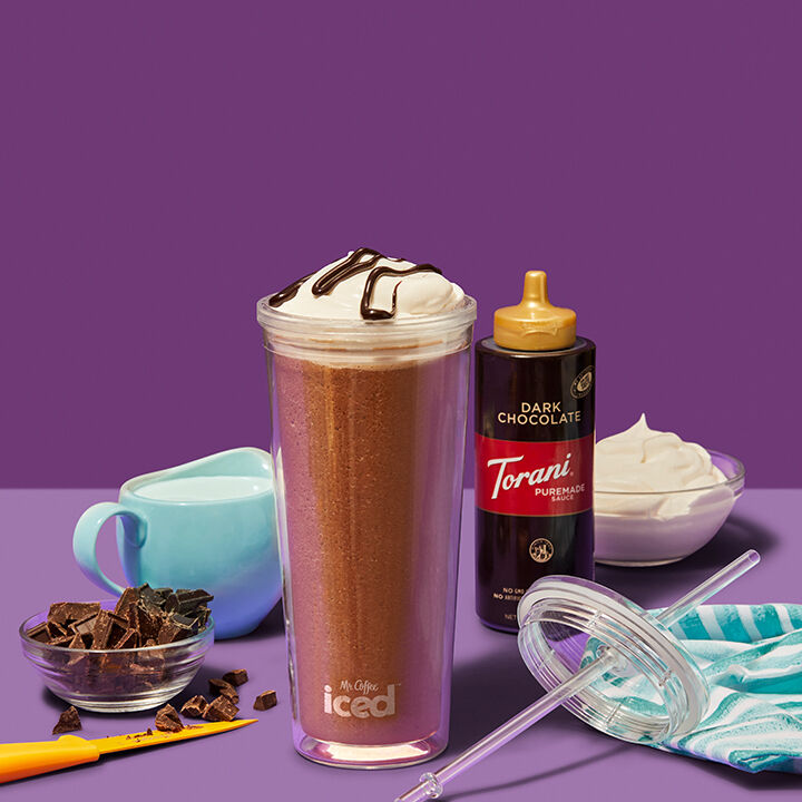 Mr. Coffee - This Salted Caramel Mocha Frappe is the afternoon pick me up  you didn't know you needed, until now 😉 . Make this recipe with our 3-in-1  Frappe coffeemaker at